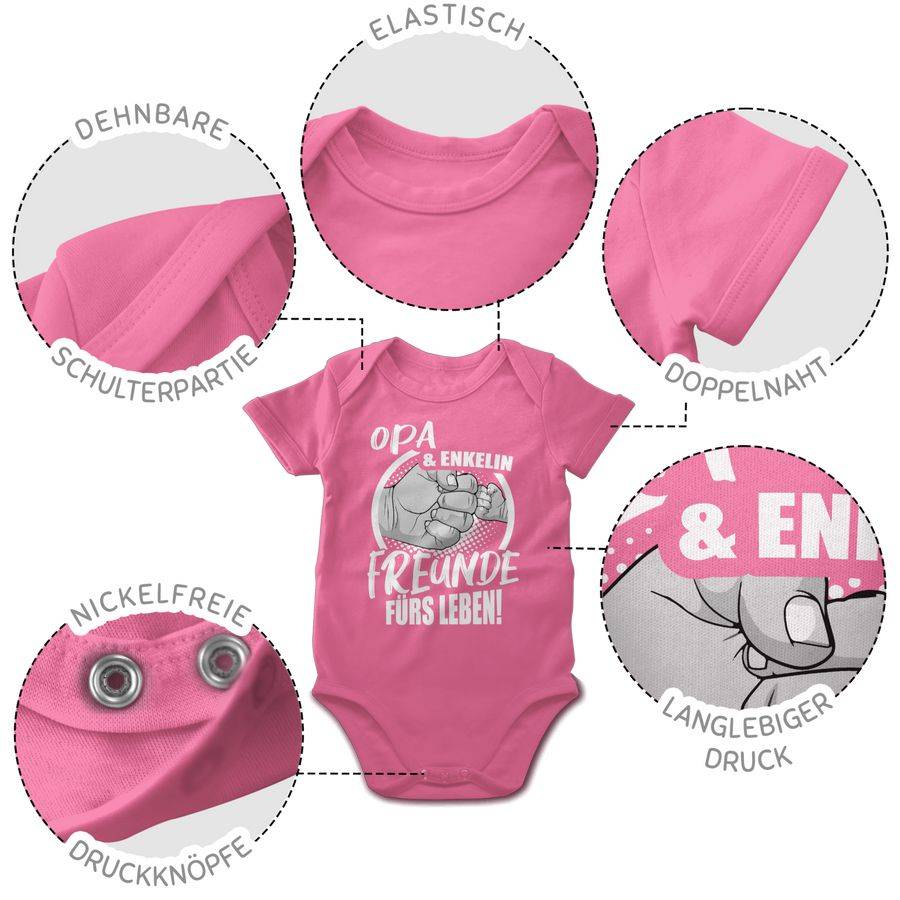 Shirtracer Opa & Enkelin Freunde Fürs Leben! Shirts & Mehr Shirtracer