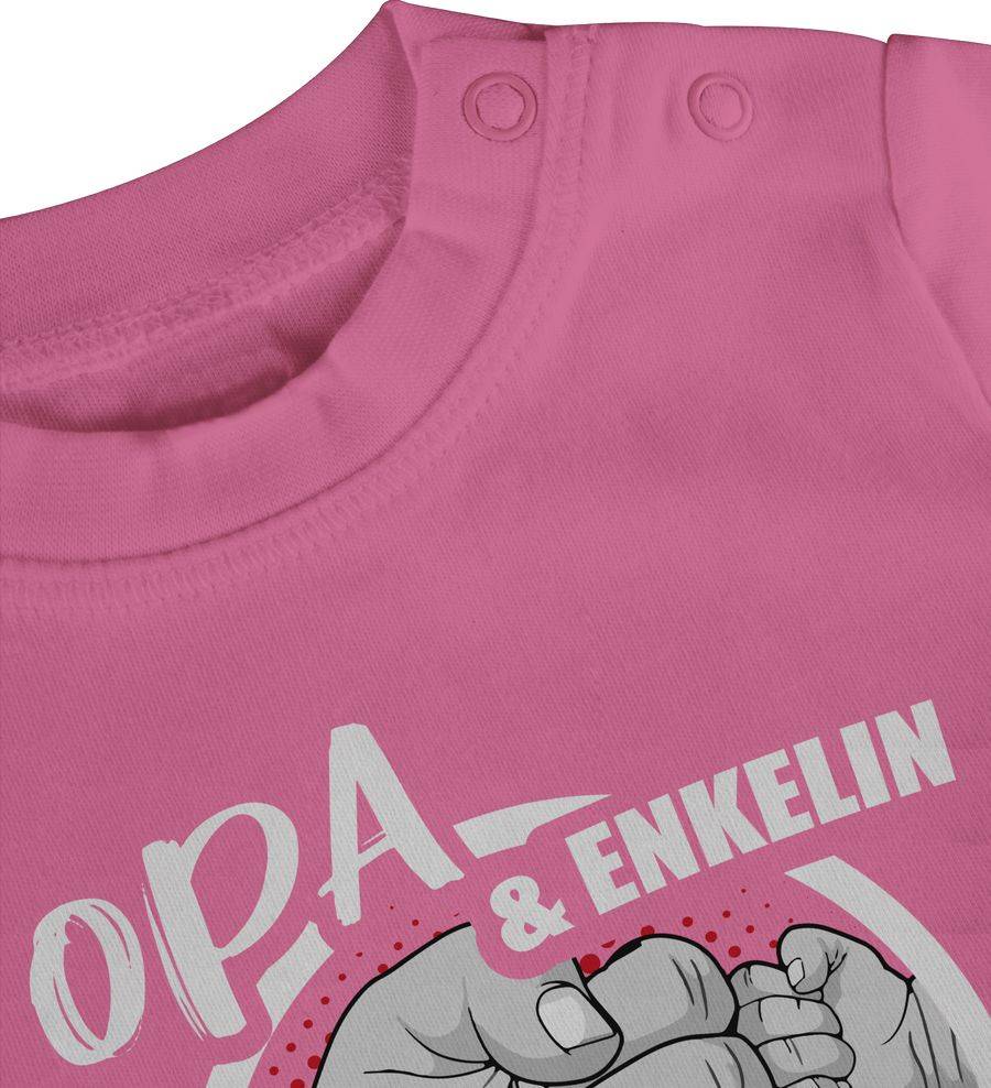 Shirtracer Opa & Enkelin Immer Ein Herz & Eine Seele - Weiß/rot: T-Shirt Gym Bag Shirtracer