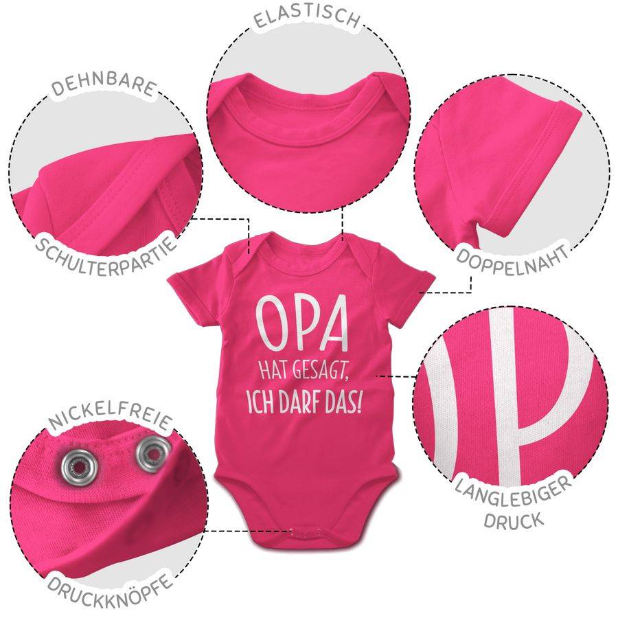 Shirtracer Opa Hat Gesagt Ich Darf Das: Tshirt Turnbeutel Shirtracer