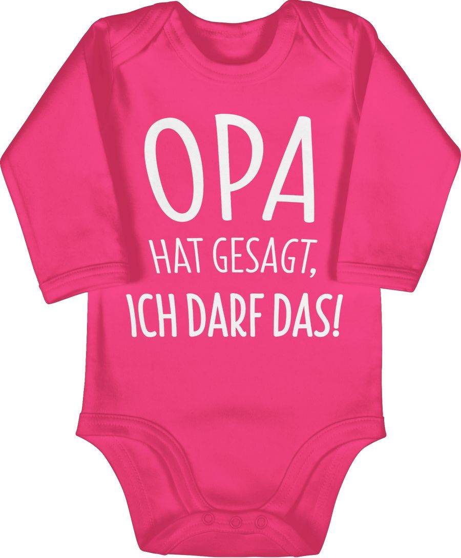 Shirtracer Opa hat gesagt ich darf das: Tshirt Turnbeutel Shirtracer