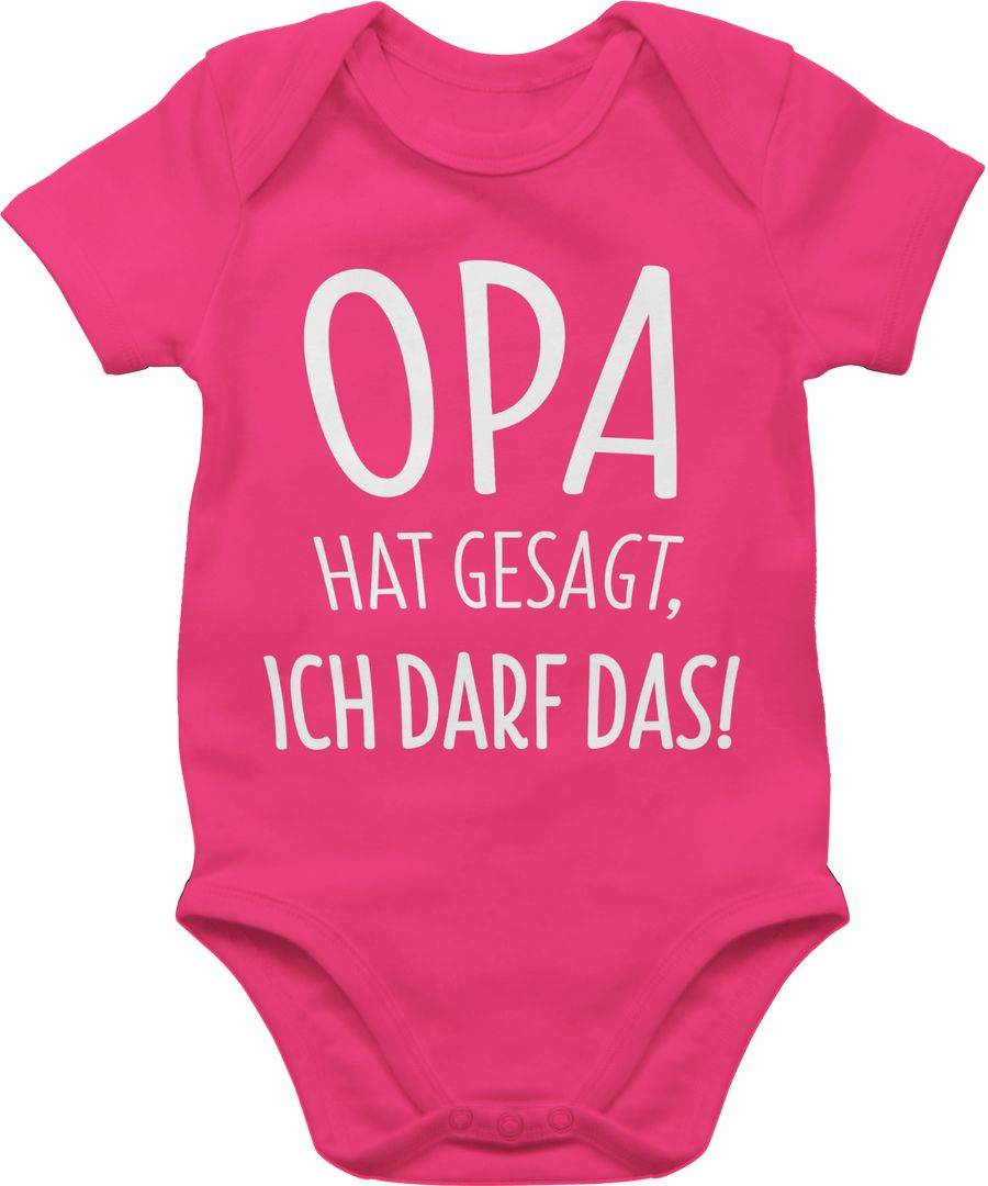 Shirtracer Opa hat gesagt ich darf das: Tshirt Turnbeutel Shirtracer