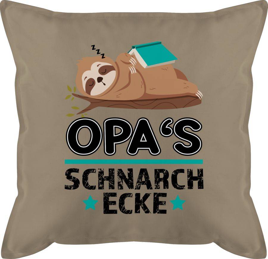 Shirtracer Opa Schnarchecke I Schnarchplatz Geschenk für Opas Bester Opi Faultier: T-Shirt Shirtracer