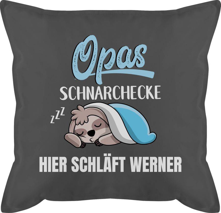Shirtracer Opas Schnarchecke Faultier - Opa Geschenk Shirts & Mehr Shirtracer