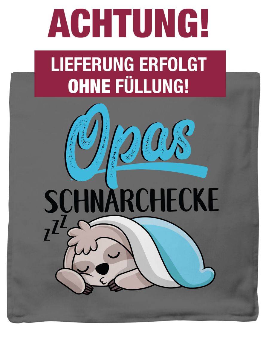 Shirtracer Opas Schnarchecke Mit Faultier - Schwarz Shirts & Mehr Shirtracer