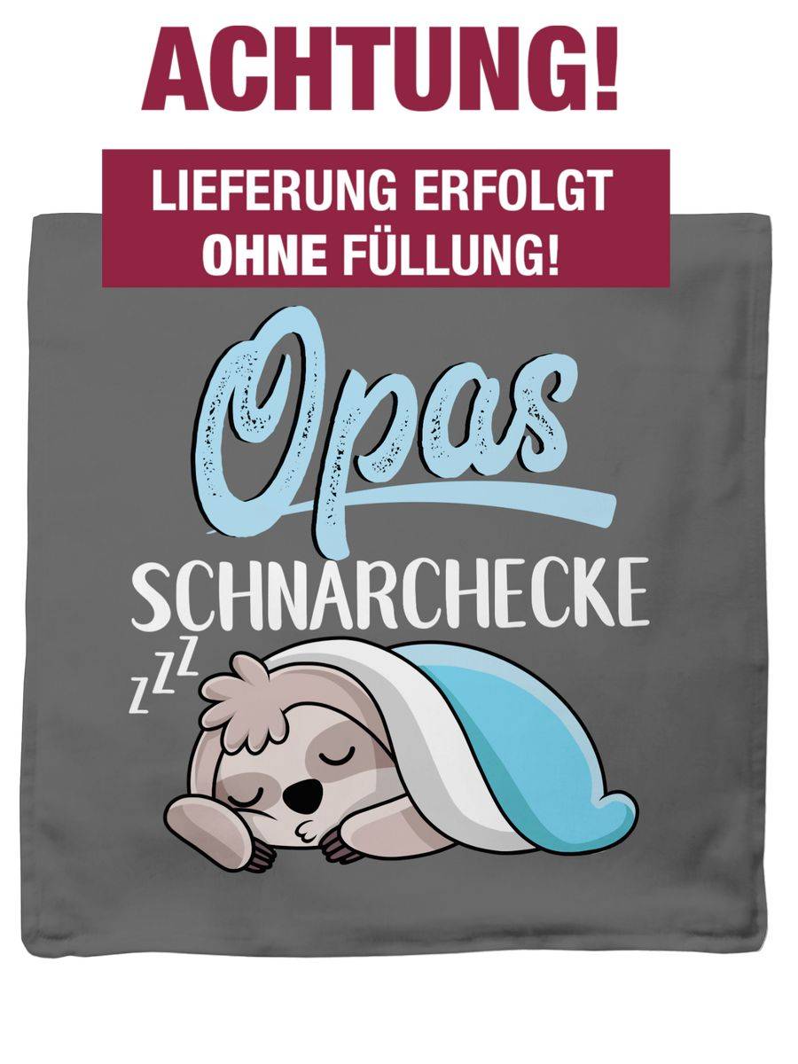 Shirtracer Opas Schnarchecke Mit Faultier - Weiß: Tshirt Gym Bag Shirtracer