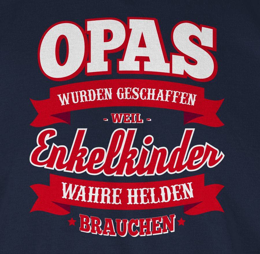 Shirtracer Opas Wurden Geschaffen Weil Enkelkinder Wahre Helden Brauchen: Tshirt Rucksack Shirtracer