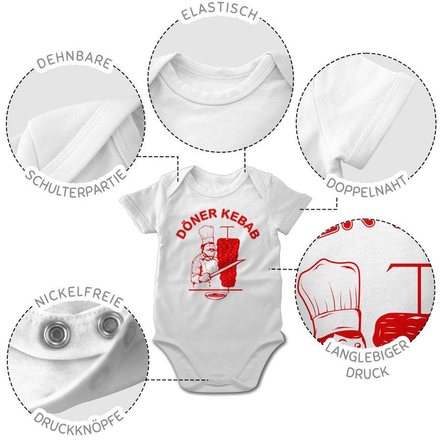 Shirtracer Original Döner Kebab Logo Shirts & Mehr Shirtracer