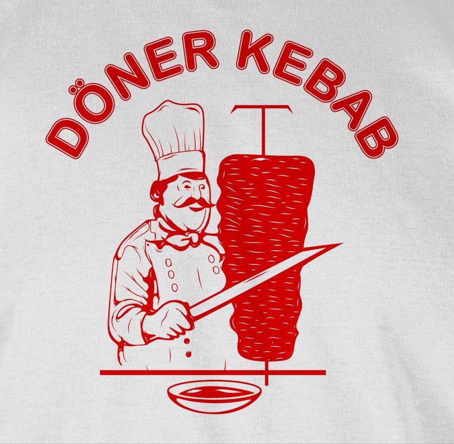 Shirtracer Original Döner Kebab Logo Shirts & Mehr Shirtracer
