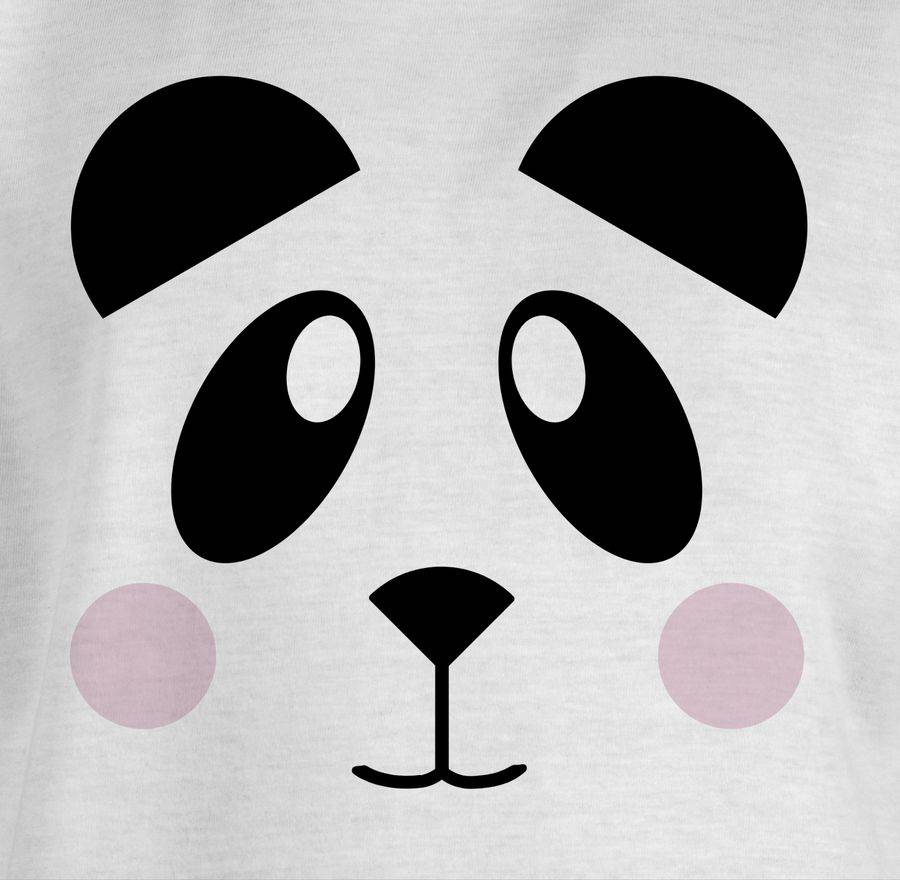 Shirtracer Panda Shirt Süß: Tshirt Rucksack Shirtracer