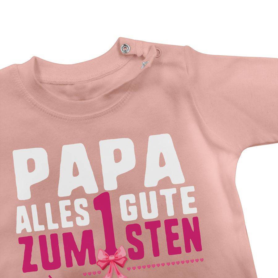 Shirtracer Papa Alles Guten Zum 1sten Vatertag Fuchsia Shirts & Mehr Shirtracer