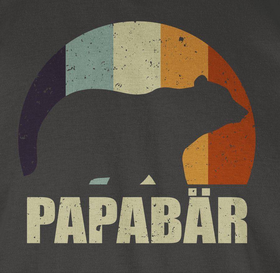 Shirtracer Papa Bär Vintage: T-Shirt Gym Bag Shirtracer