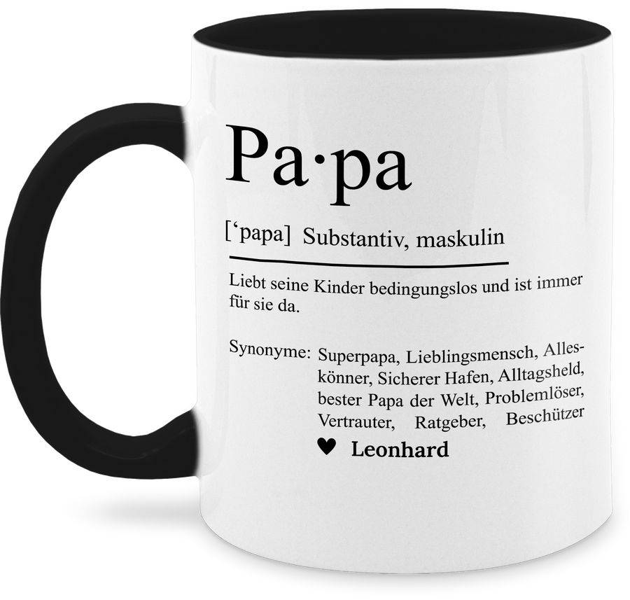 Shirtracer Papa Definition Substantiv Geschenkidee Geburtstag Papi Geschenk Weihnachten Dan Shirtracer