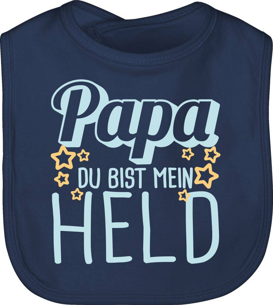 Shirtracer Papa du bist mein Held - blau Shirts & Mehr Shirtracer