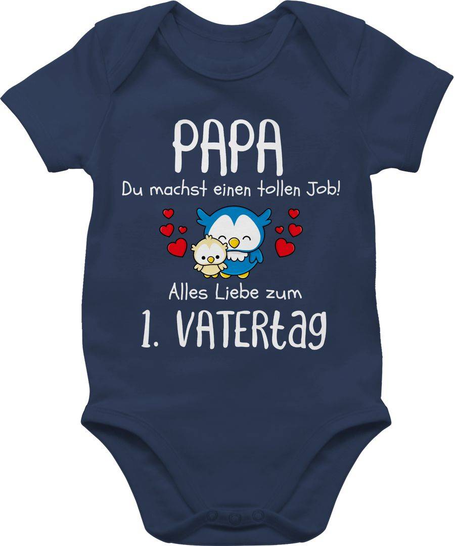 Shirtracer Papa du machst einen tollen Job alles Liebe zum 1. Vatertag weiß Shirts & Mehr Shirtracer