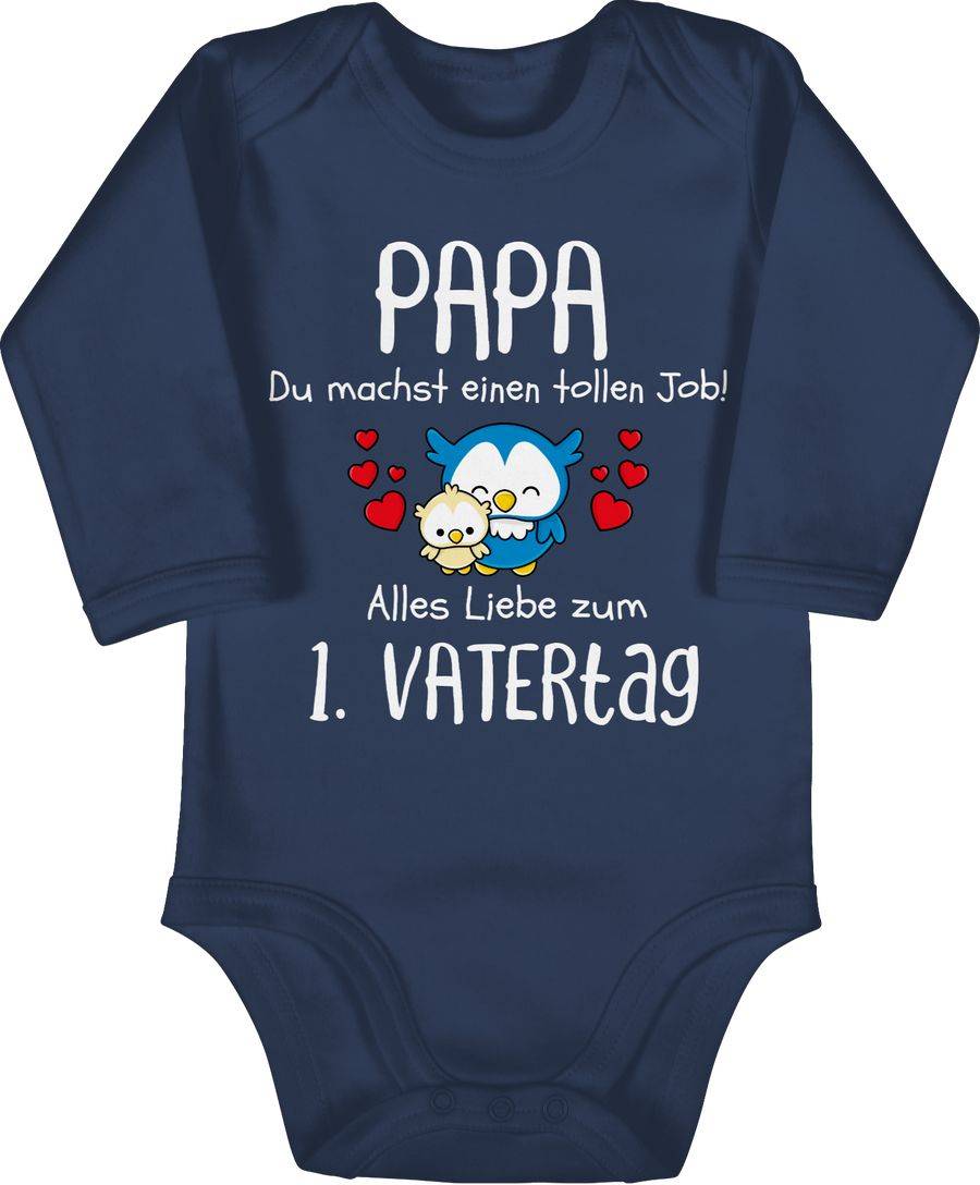 Shirtracer Papa du machst einen tollen Job alles Liebe zum 1. Vatertag weiß Shirts & Mehr Shirtracer