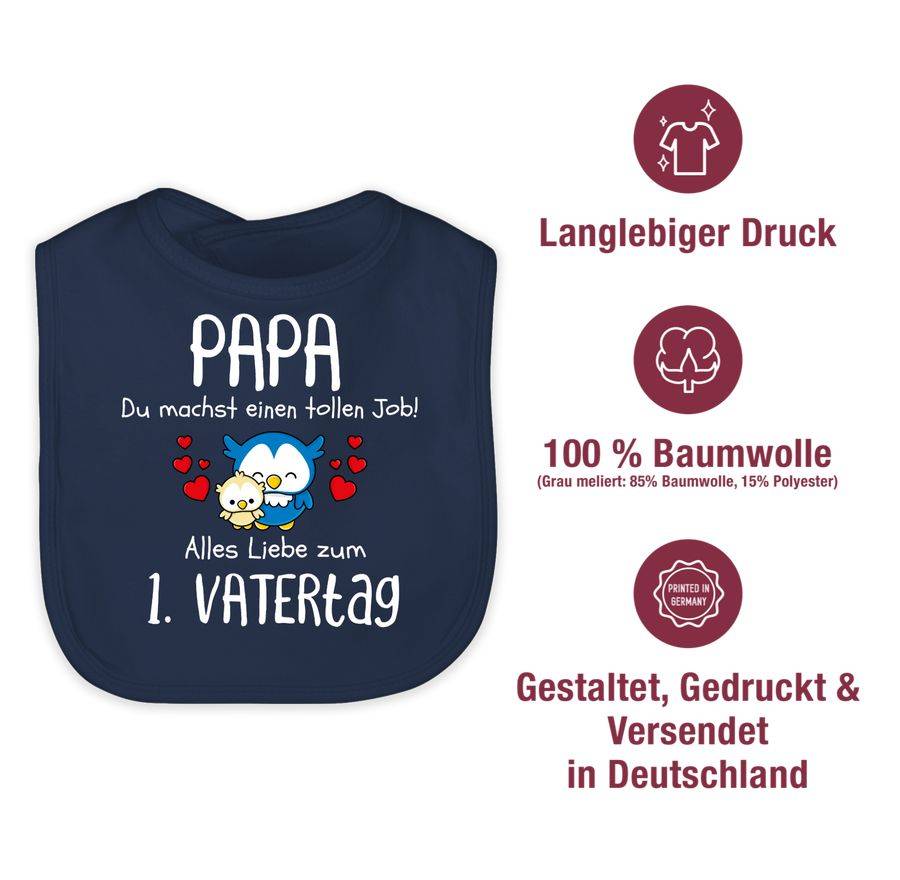 Shirtracer Papa Du Machst Einen Tollen Job Alles Liebe Zum 1. Vatertag Weiß Shirts & Mehr Shirtracer