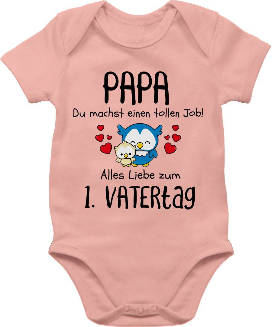 Shirtracer Papa du machst einen tollen Job alles Liebe zum 1. Vatertag schwarz Shirts & M Shirtracer