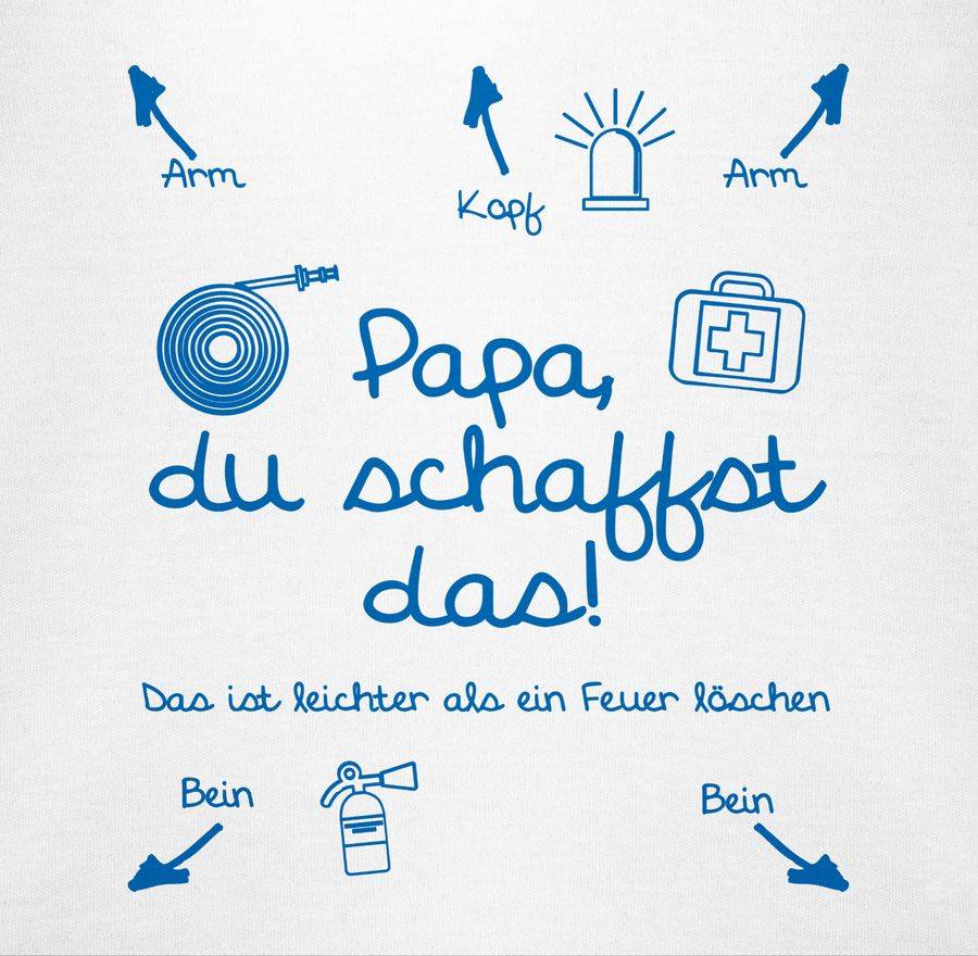 Shirtracer Papa Du Schaffst Das Feuerwehr Junge Shirts & Mehr Shirtracer