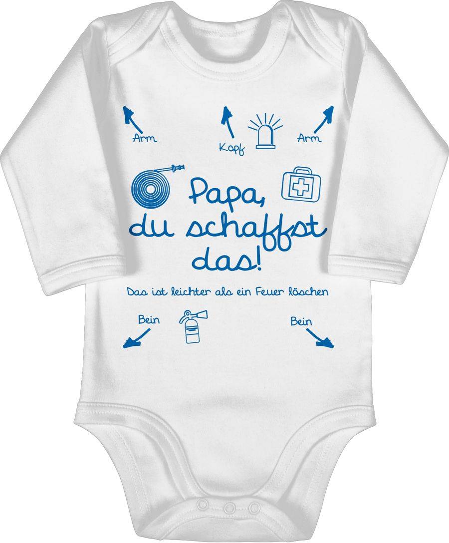 Shirtracer Papa du schaffst das Feuerwehr Junge Shirts & Mehr Shirtracer