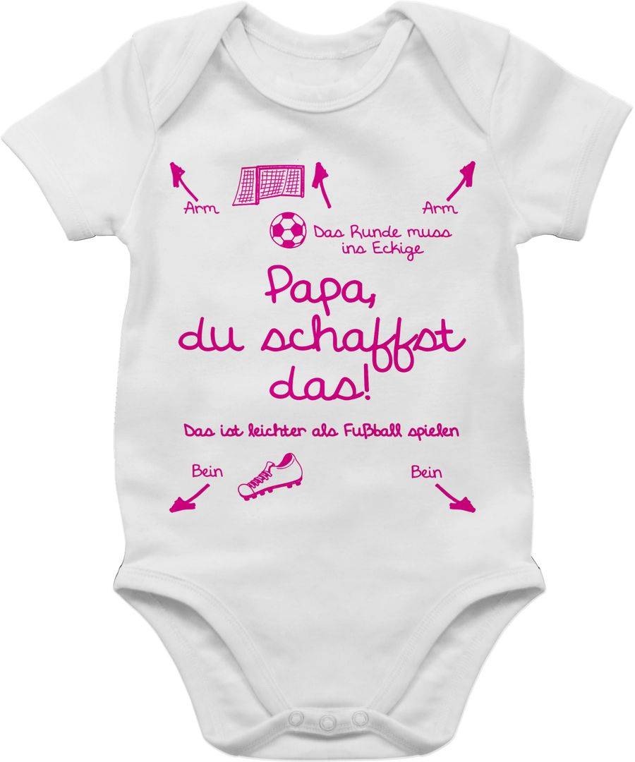 Shirtracer Papa du schaffst das Fußball Mädchen Shirts & Mehr Shirtracer