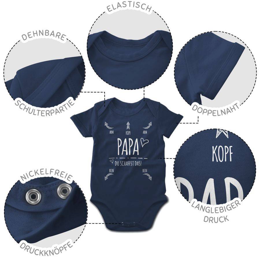 Shirtracer Papa Du Schaffst Das Herz Shirts & Mehr Shirtracer