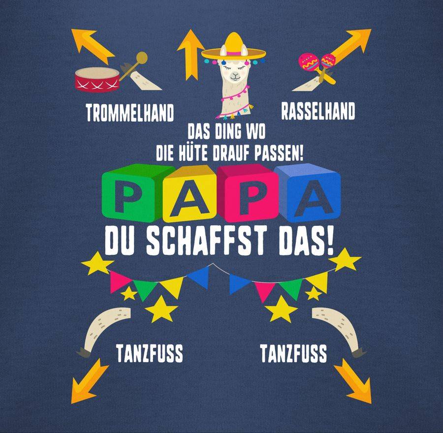 Shirtracer Papa Du Schaffst Das Lama Shirts & Mehr Shirtracer