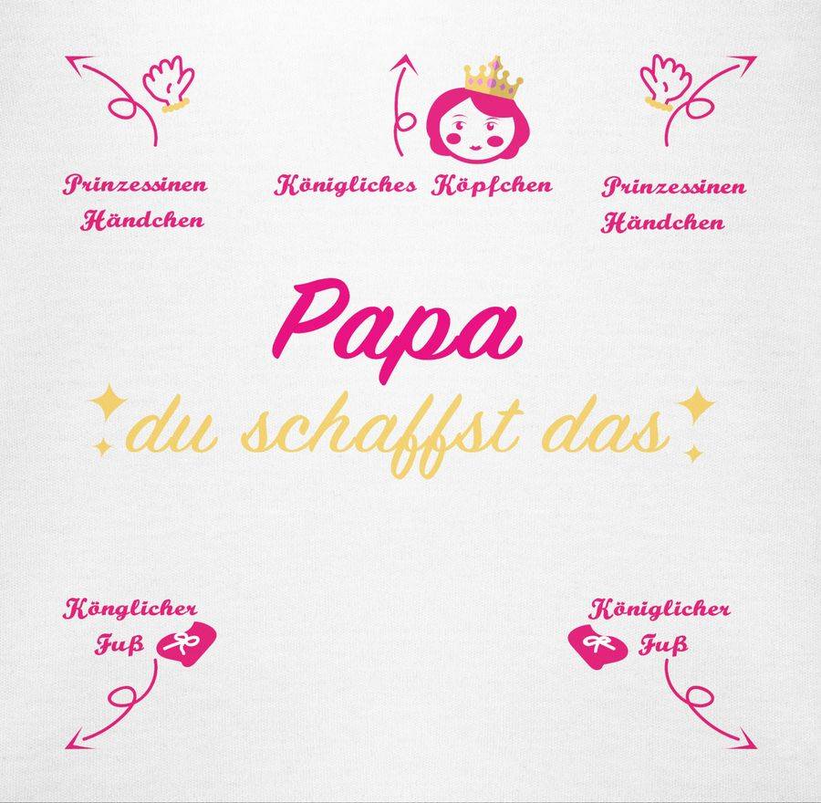 Shirtracer Papa Du Schaffst Das Prinzessin Shirts & Mehr Shirtracer