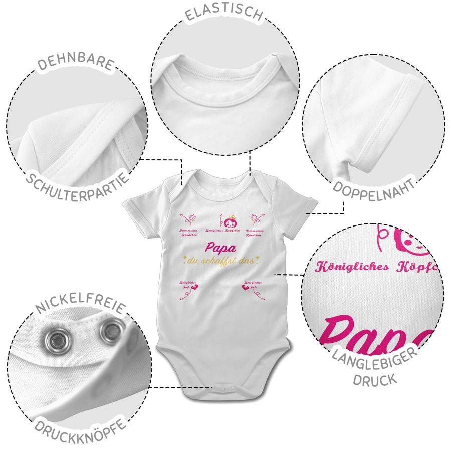 Shirtracer Papa Du Schaffst Das Prinzessin Shirts & Mehr Shirtracer