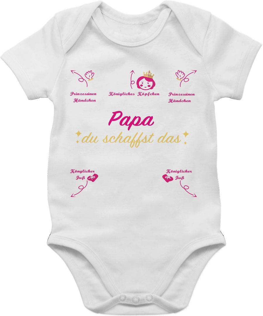 Shirtracer Papa du schaffst das Prinzessin Shirts & Mehr Shirtracer