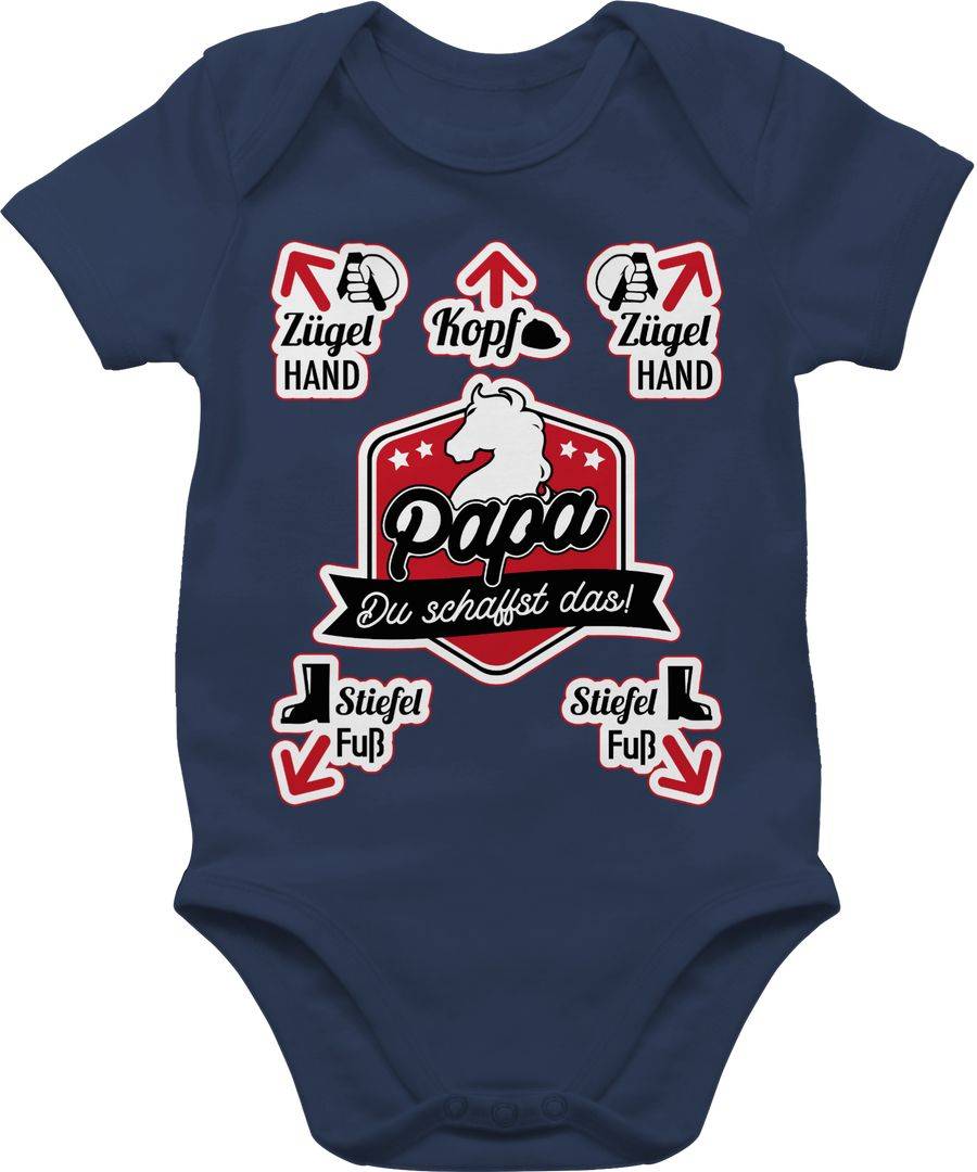Shirtracer Papa du schaffst das! - Reiten Shirts & Mehr Shirtracer