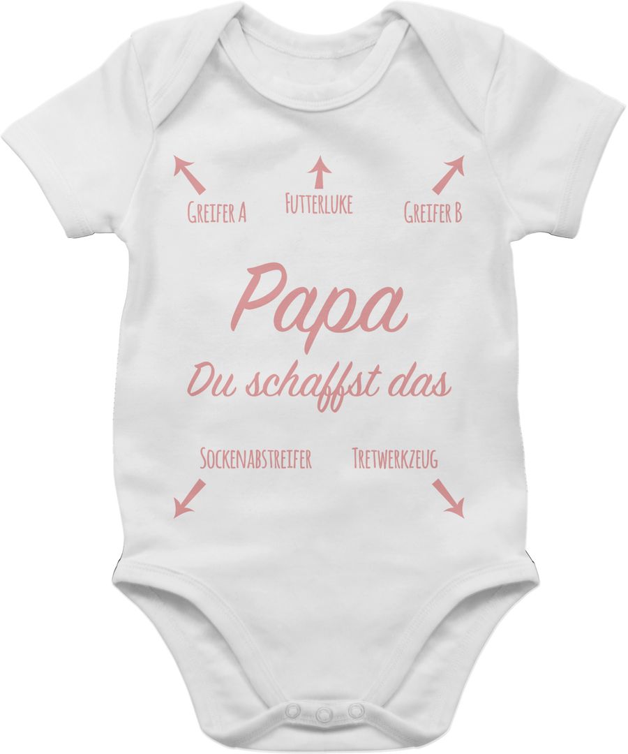 Shirtracer Papa du schaffst das Rosa Shirts & Mehr Shirtracer