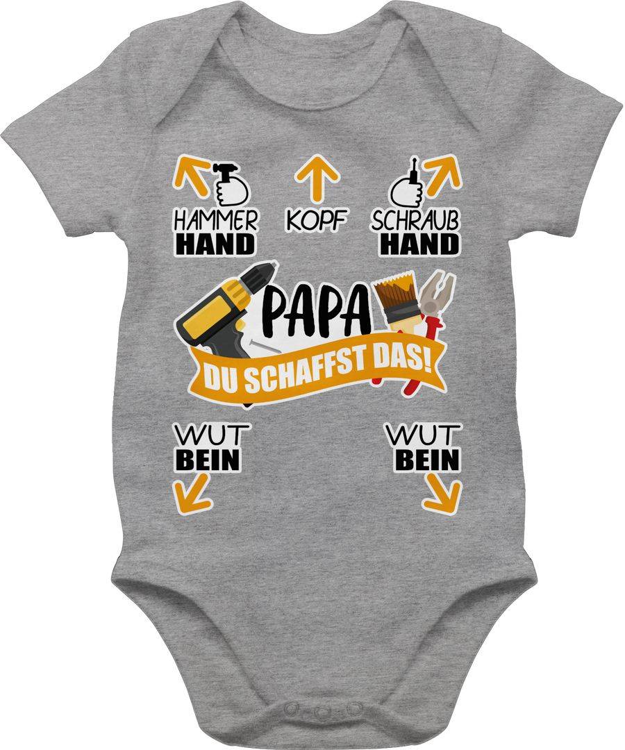 Shirtracer Papa - Du schaffst das! - Werkzeug: Tshirt Turnbeutel Shirtracer