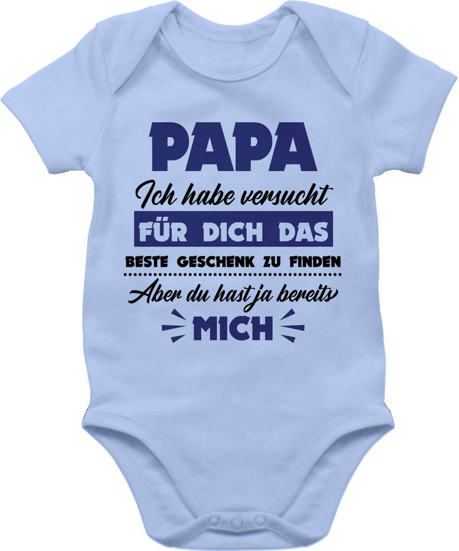 Shirtracer Papa ich habe versucht das Geschenk zu finden schwarz/dunkelblau Shirts & Mehr Shirtracer