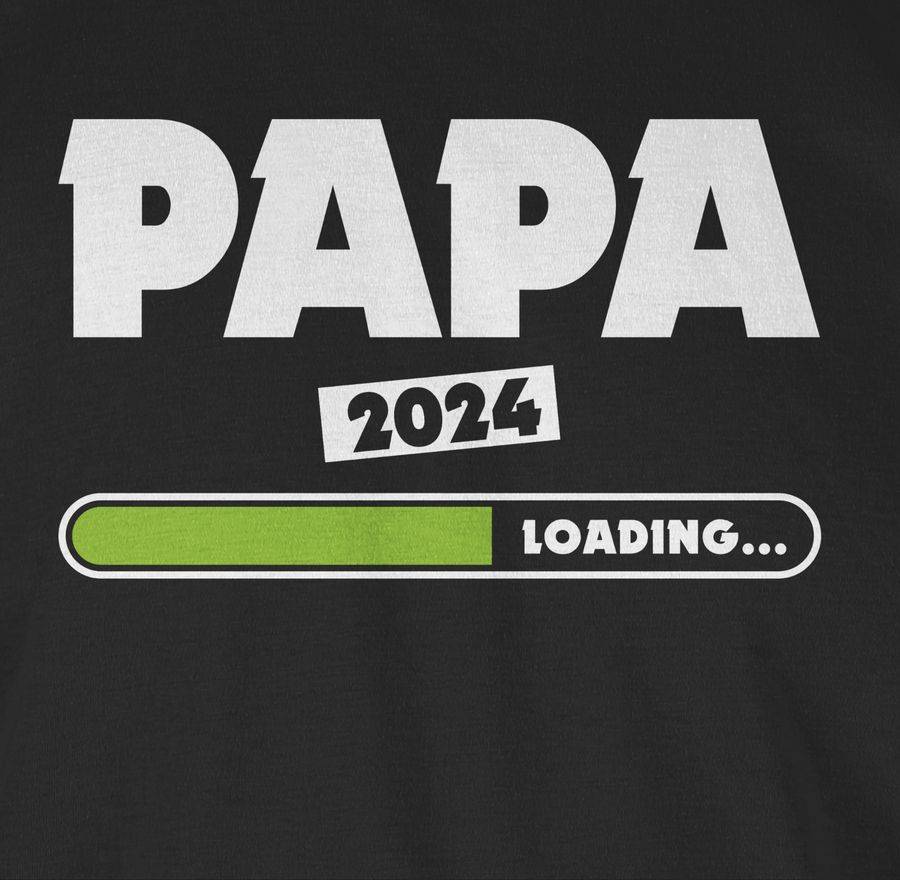 Shirtracer Papa Loading 2024 Grün Shirts & Mehr Shirtracer