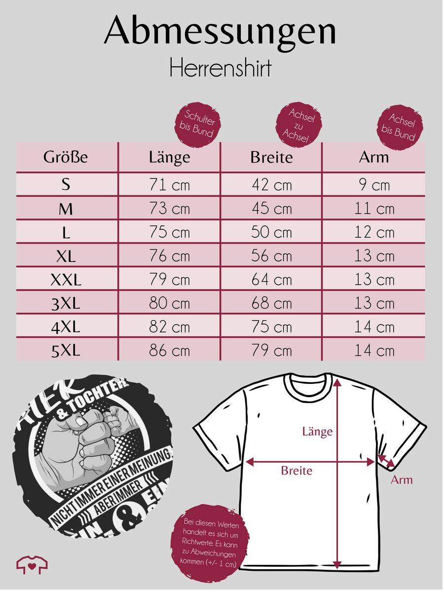 Shirtracer Papa Und Tochter Immer Ein Herz & Eine Seele Shirts & Mehr Shirtracer