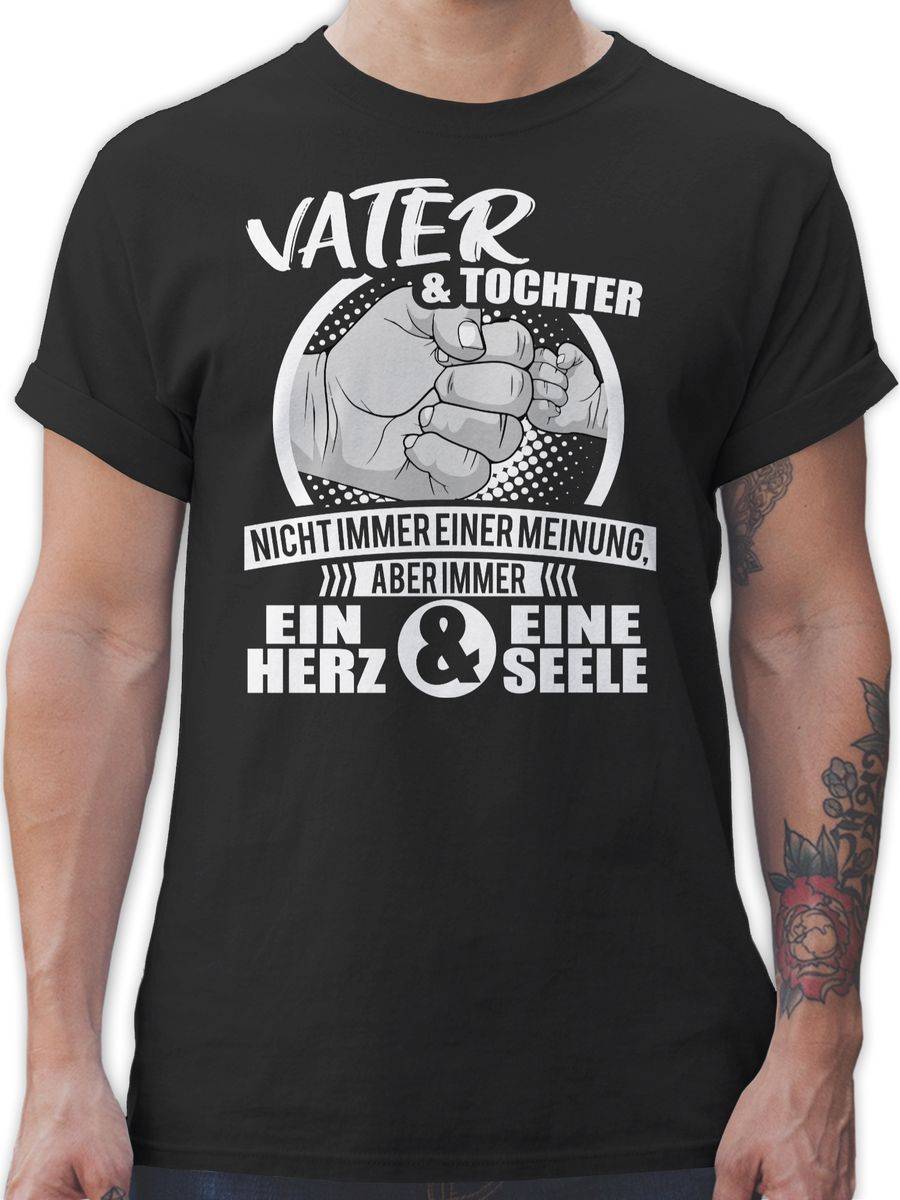 Shirtracer Papa und Tochter Immer ein Herz & eine Seele Shirts & Mehr Shirtracer
