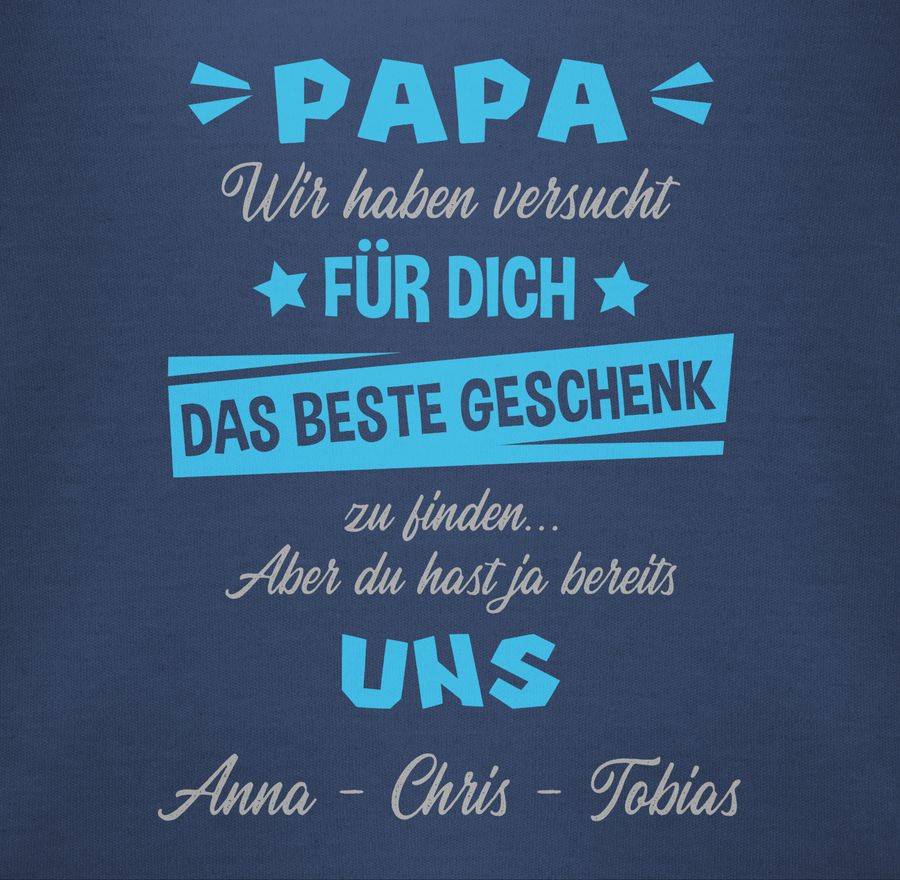 Shirtracer Papa Wir Haben Versucht Das Perfekte Geschenk Zu Finden Shirts & Mehr Shirtracer