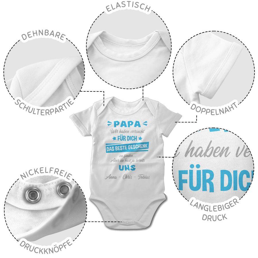 Shirtracer Papa Wir Haben Versucht Das Perfekte Geschenk Zu Finden Shirts & Mehr Shirtracer