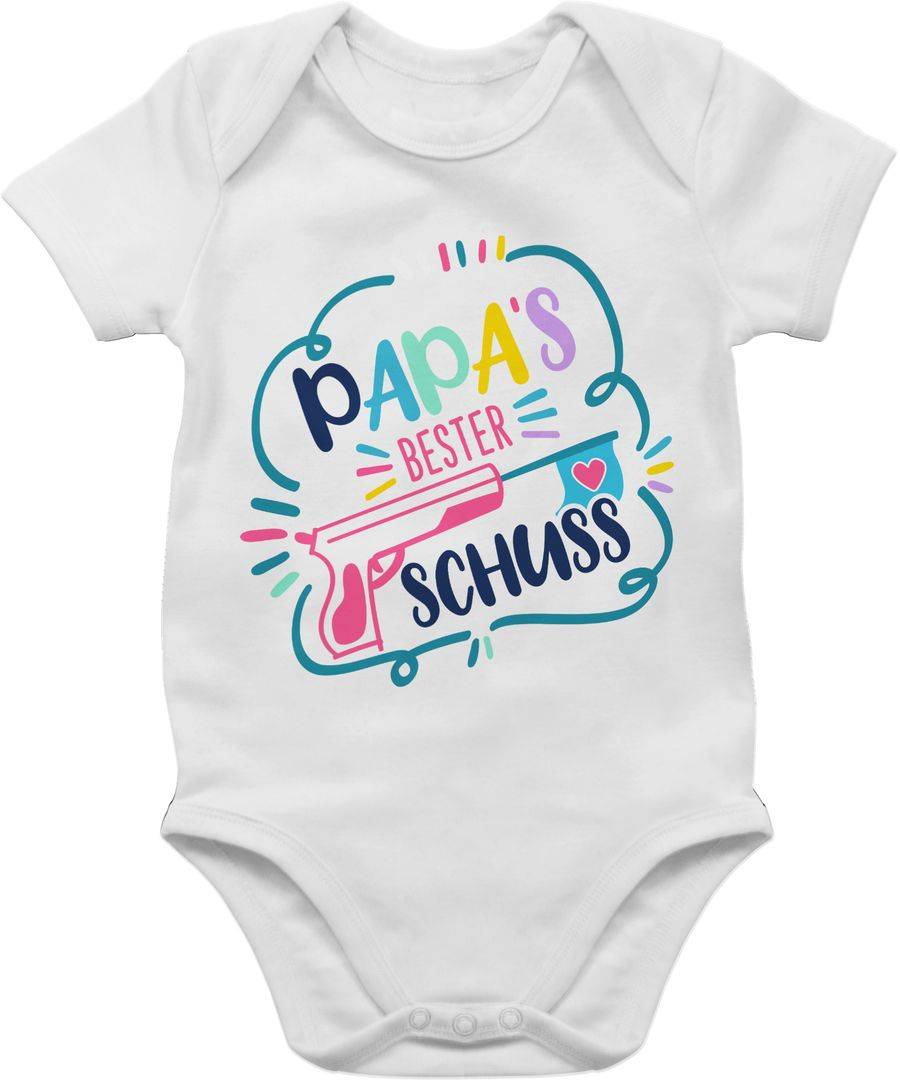 Shirtracer Papas bester Treffer Comic bunt Shirts & Mehr Shirtracer
