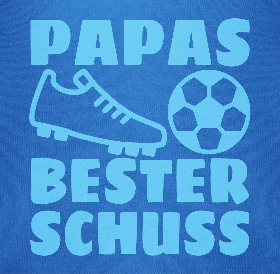 Shirtracer Papas Bester Treffer Mit Fussball - Hellblau Shirts & Mehr Shirtracer