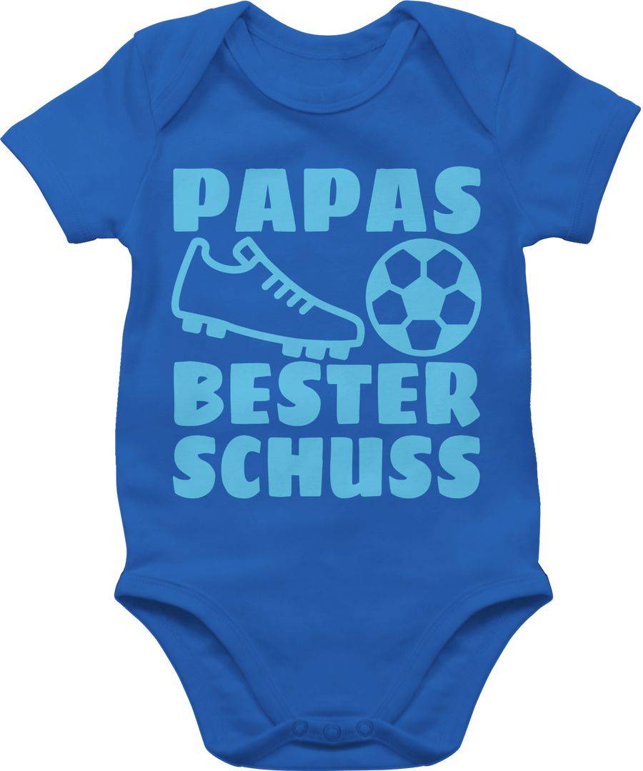 Shirtracer Papas bester Treffer mit Fussball - hellblau Shirts & Mehr Shirtracer