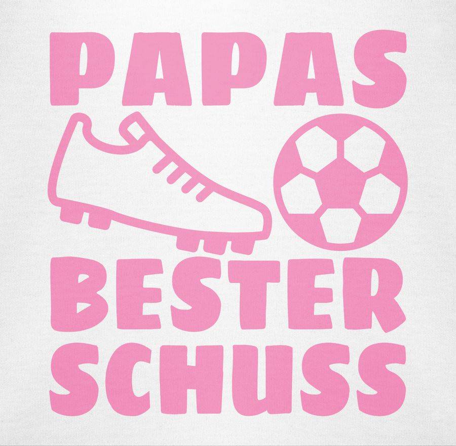 Shirtracer Papas Bester Treffer Mit Fussball - Rosa Shirts & Mehr Shirtracer