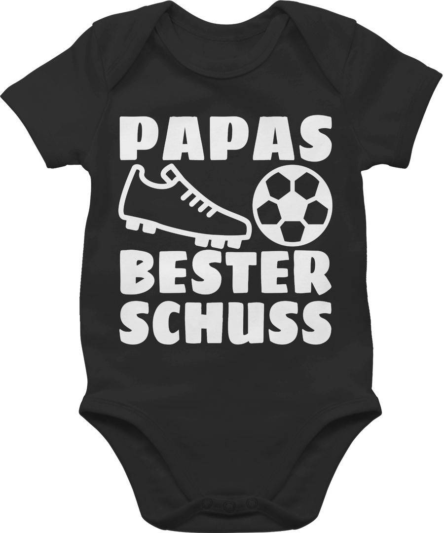 Shirtracer Papas bester Treffer mit Fussball - weiß: Tshirt Gym Bag Shirtracer