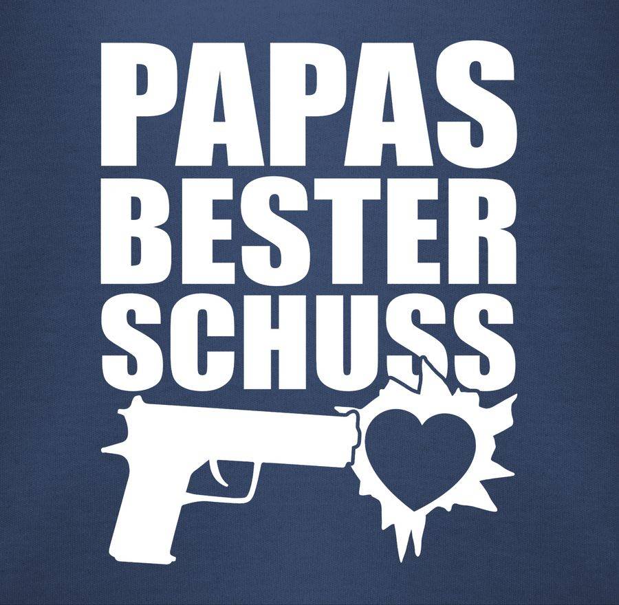 Shirtracer Papas Bester Treffer Mit Herz - Weiß Shirts & Mehr Shirtracer