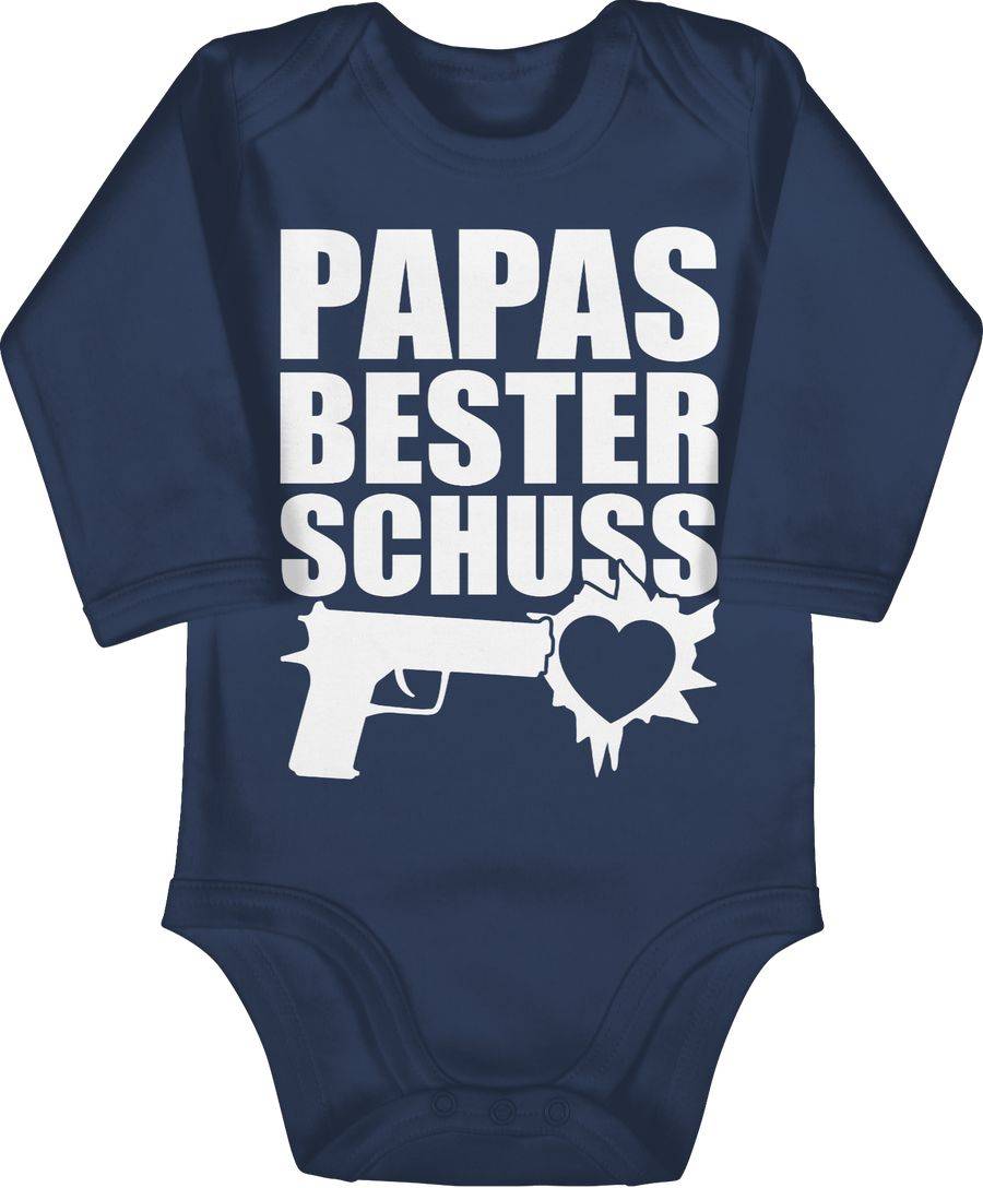 Shirtracer Papas bester Treffer mit Herz - weiß Shirts & Mehr Shirtracer