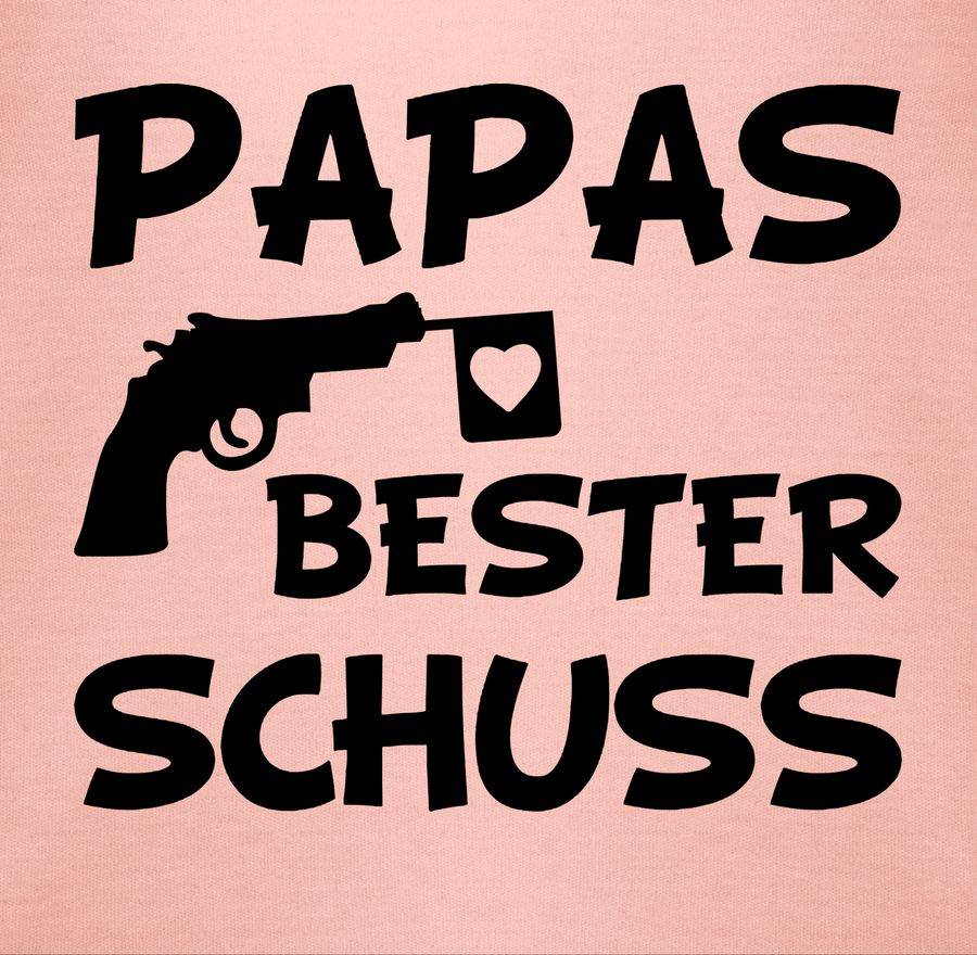 Shirtracer Papas Bester Treffer: T-Shirt Turnbeutel Shirtracer