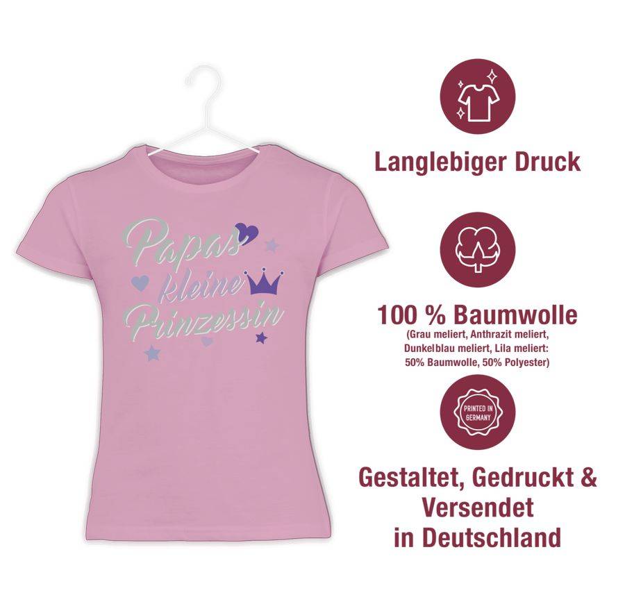 Shirtracer Papas Kleine Prinzessin Shirts & Mehr Shirtracer