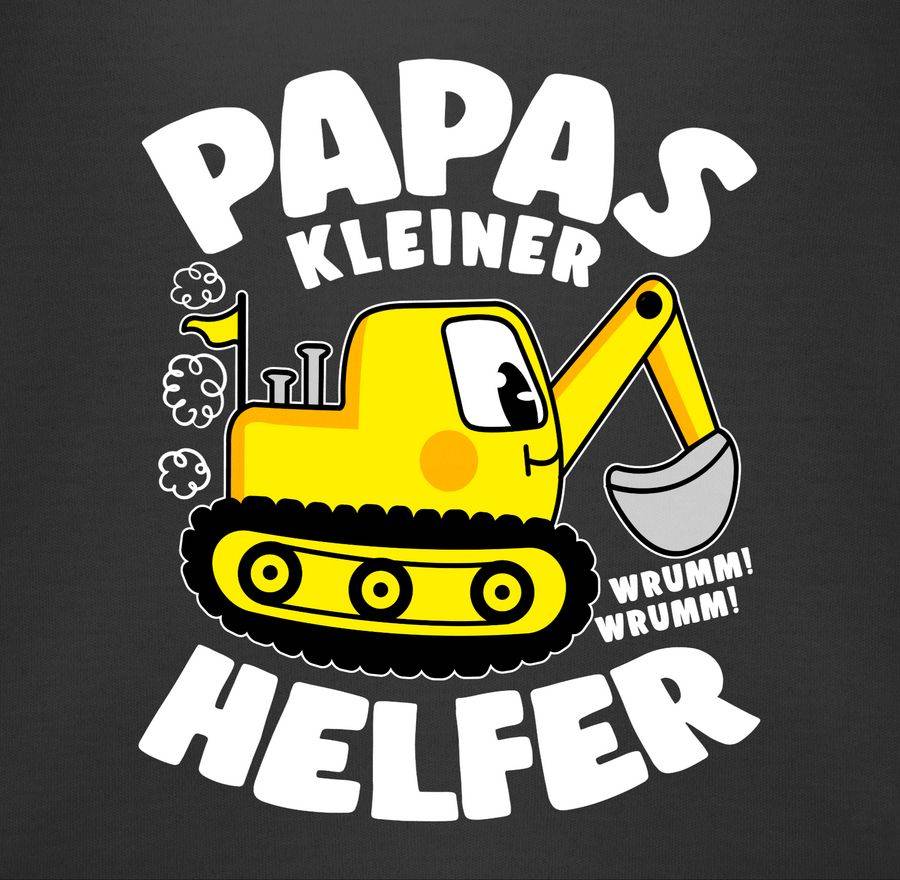 Shirtracer Papas Kleiner Helfer I Bagger: T-Shirt Turnbeutel Shirtracer
