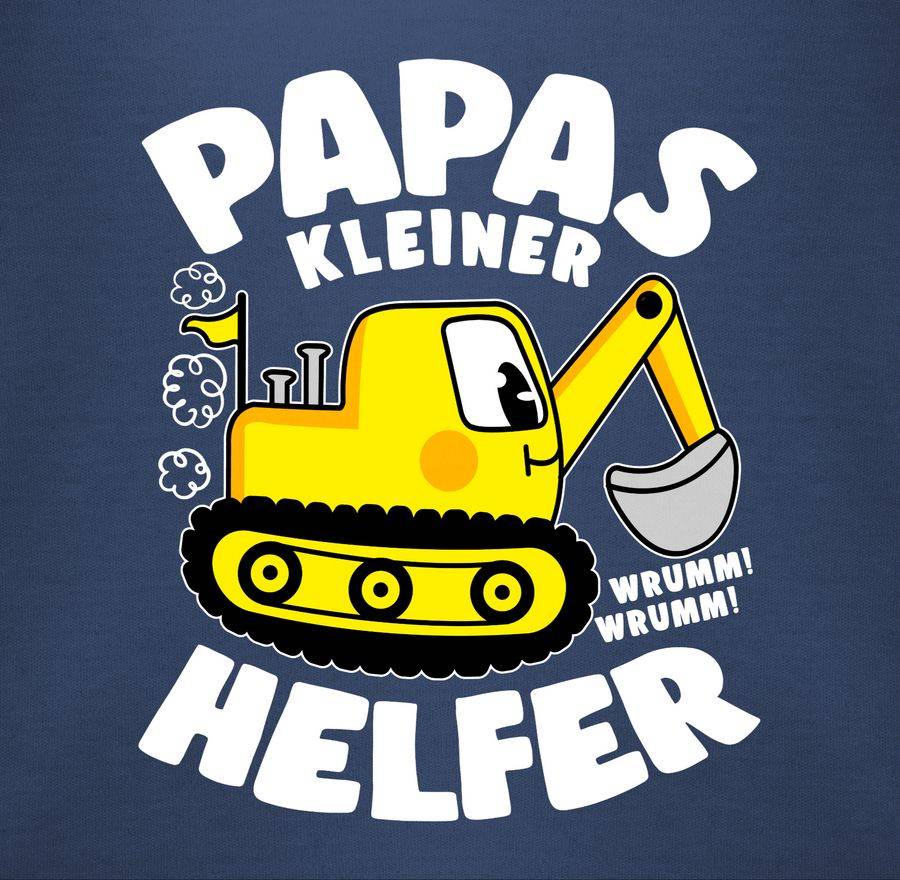 Shirtracer Papas Kleiner Helfer I Bagger: T-Shirt Turnbeutel Shirtracer