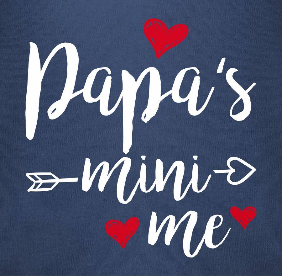 Shirtracer Papas Papa Mini Me - Ich Liebe Dich Papa Shirts & Mehr Shirtracer